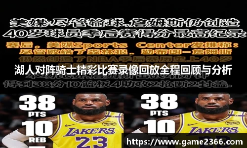 湖人对阵骑士精彩比赛录像回放全程回顾与分析